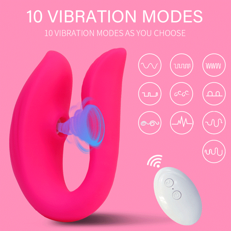 Vibrador y Succionador 2 en 1