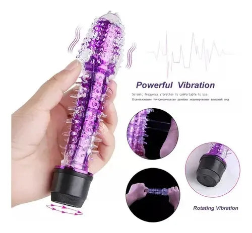Vibrador con Puas