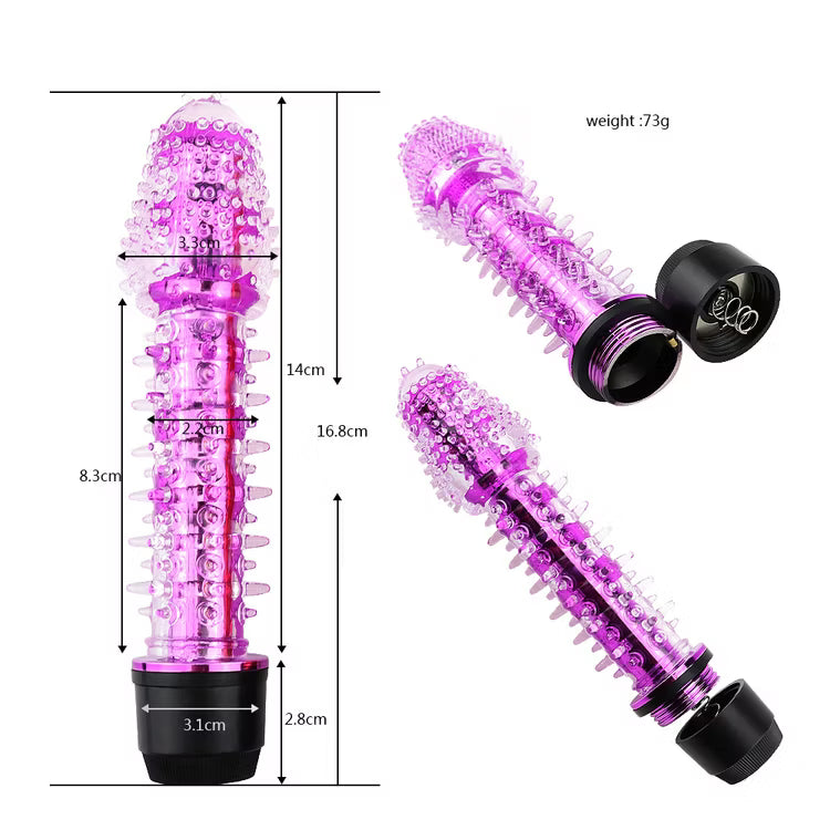 Vibrador con Puas