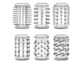 Pack 6 Fundas Transparentes